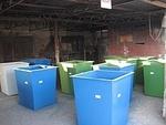 фото Металлические контейнеры для твердых отходов