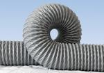 фото Шланг PVP из ПВХ со стальной спиралью, легко сжимаемый для вентиляции VINI отвод сварочных газов и дыма при пайке