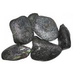фото Камень для бани Хромит шлифованный в ведре 10 кг